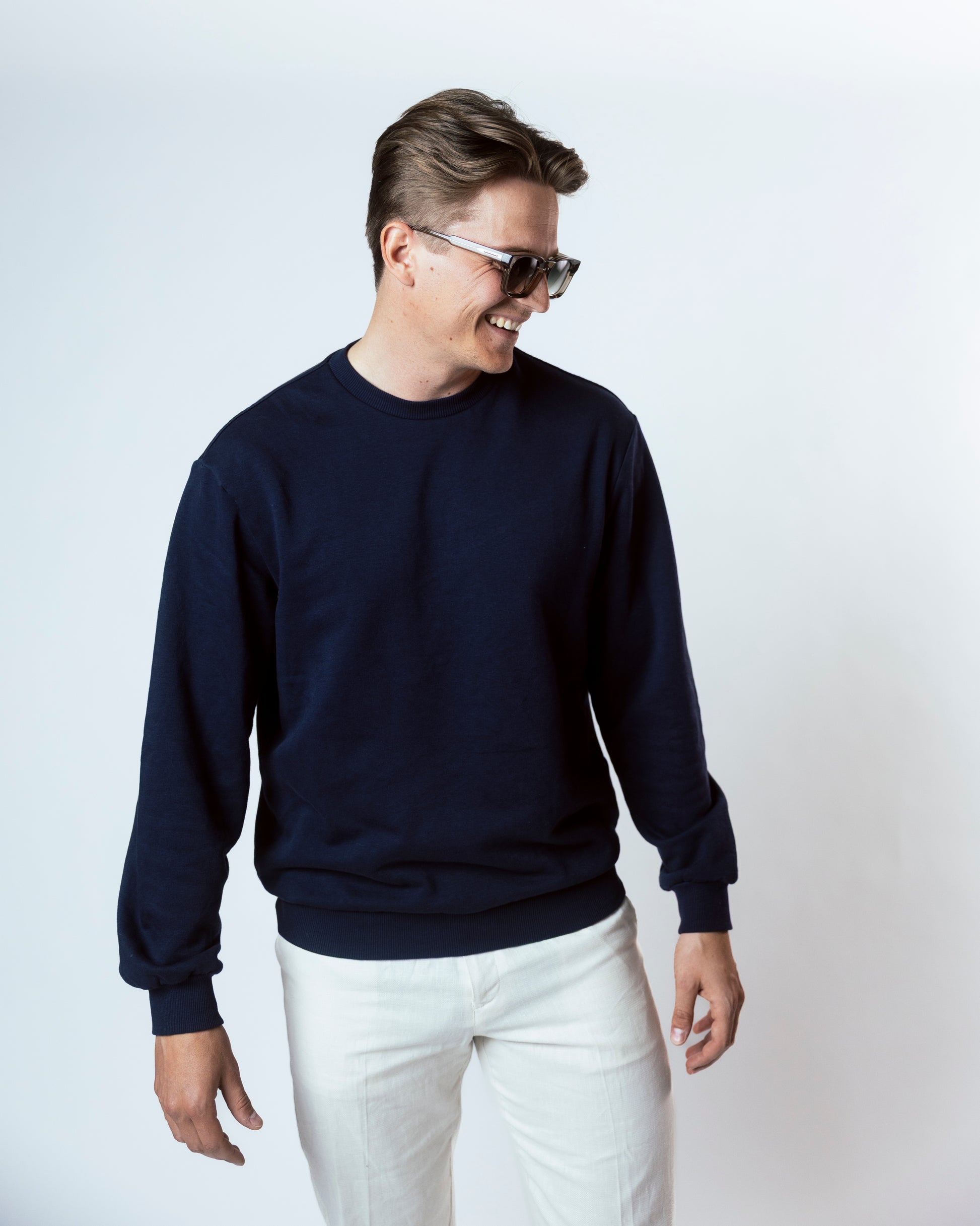 Classic Navy Sweater
